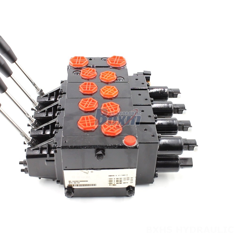 Advanced Hydraulic Valve Technology: HSDVG32 4 Spool Proportional Control Valve cover photo